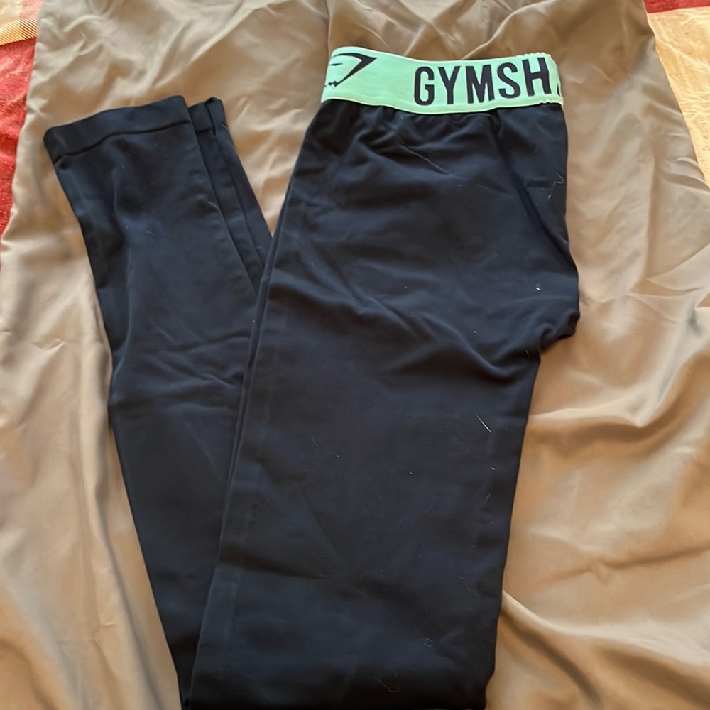 Gymshark Size Medium Full length Navy Leggings
